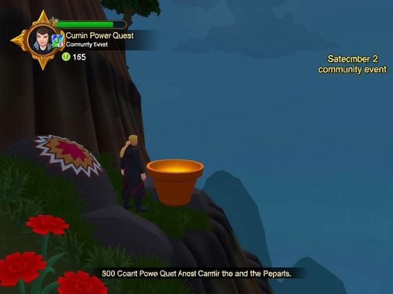 Cumin Rise Power Quest community event screenshot